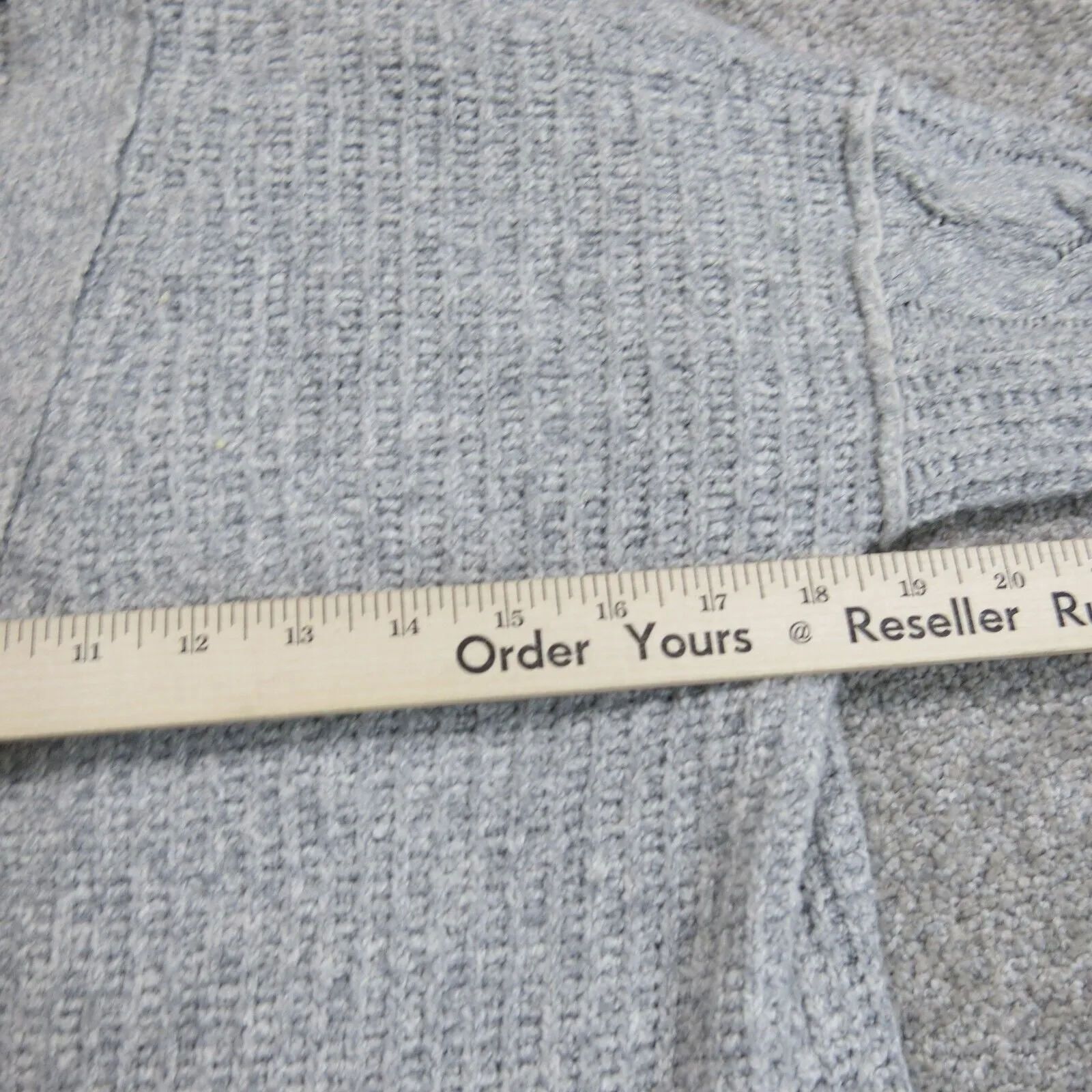 Abercrombie & Fitch Womens Cardigan Sweater Open Front Long Sleeves Gray Size XS