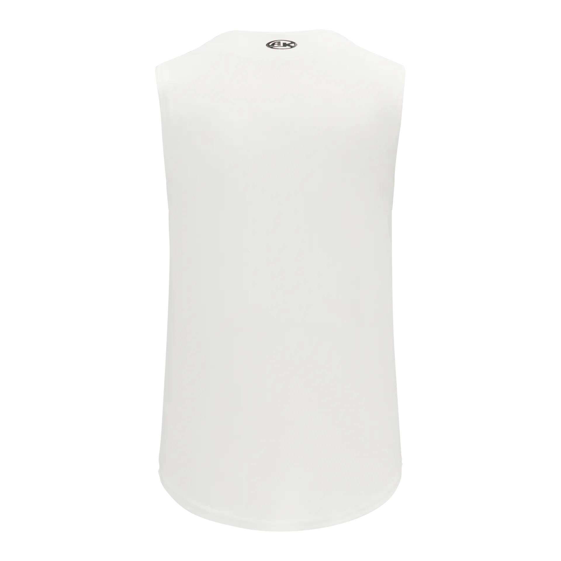 Athletic Knit Full Button Sleeveless Baseball Jersey