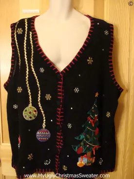 Best Christmas Sweater Vest Big Wm Mens XXXL or 4XL