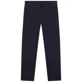 BOSS KIDSWEAR Navy Chino Trousers