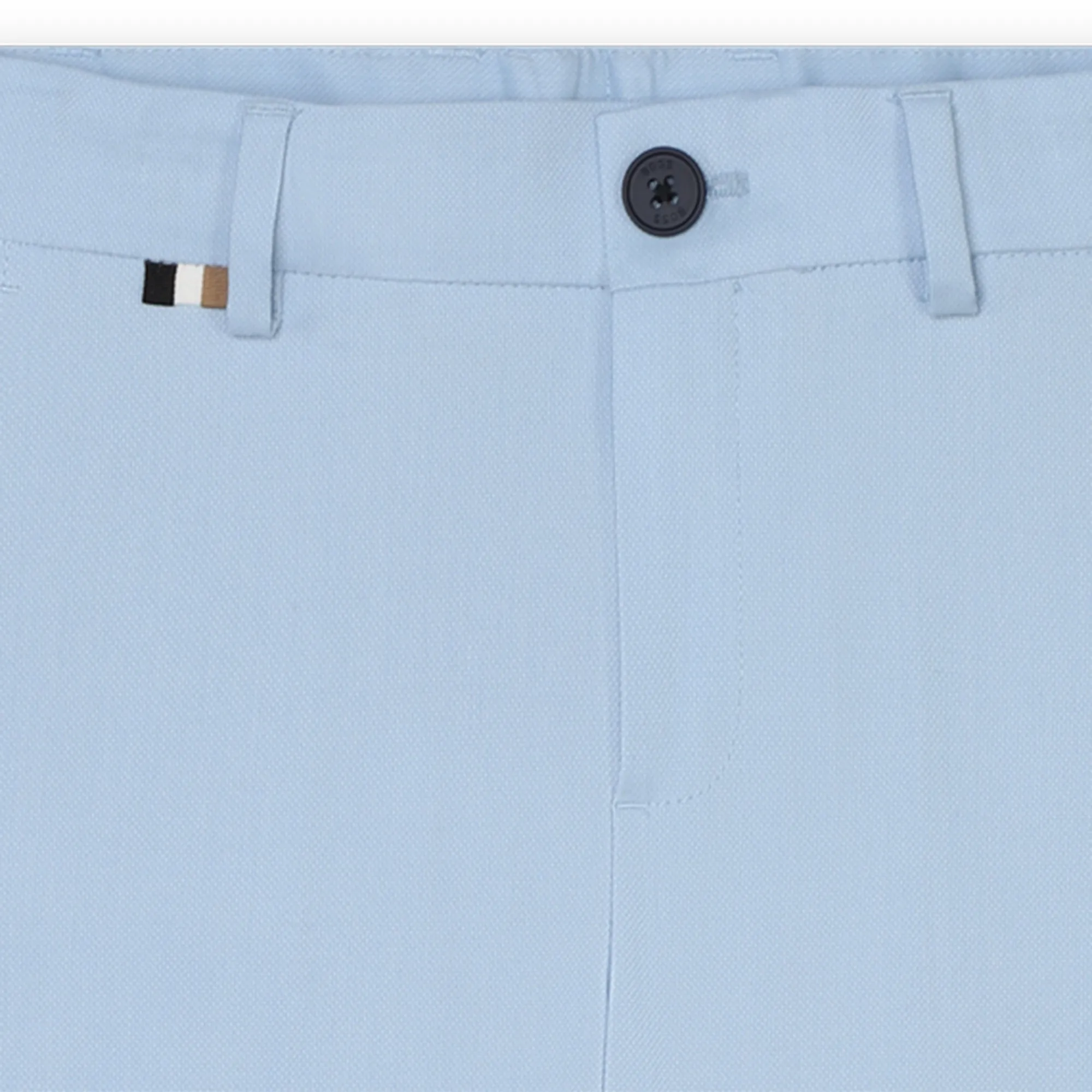 BOSS KIDSWEAR Pale Blue Suit Trousers