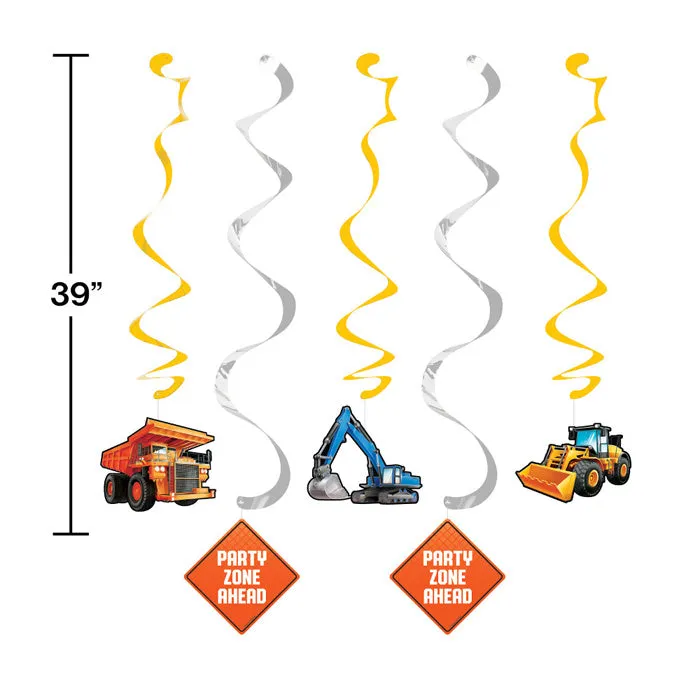 Bulk Big Dig Construction Dizzy Danglers (30 per Case)