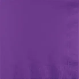 Bulk Pack of 100 Amethyst Luncheon Napkins 3Ply