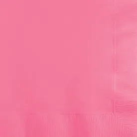 Bulk Pack of 150 Candy Pink Beverage Napkins, 3 Ply