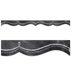 Chalk It Up! Dotted Swirl Border Trim