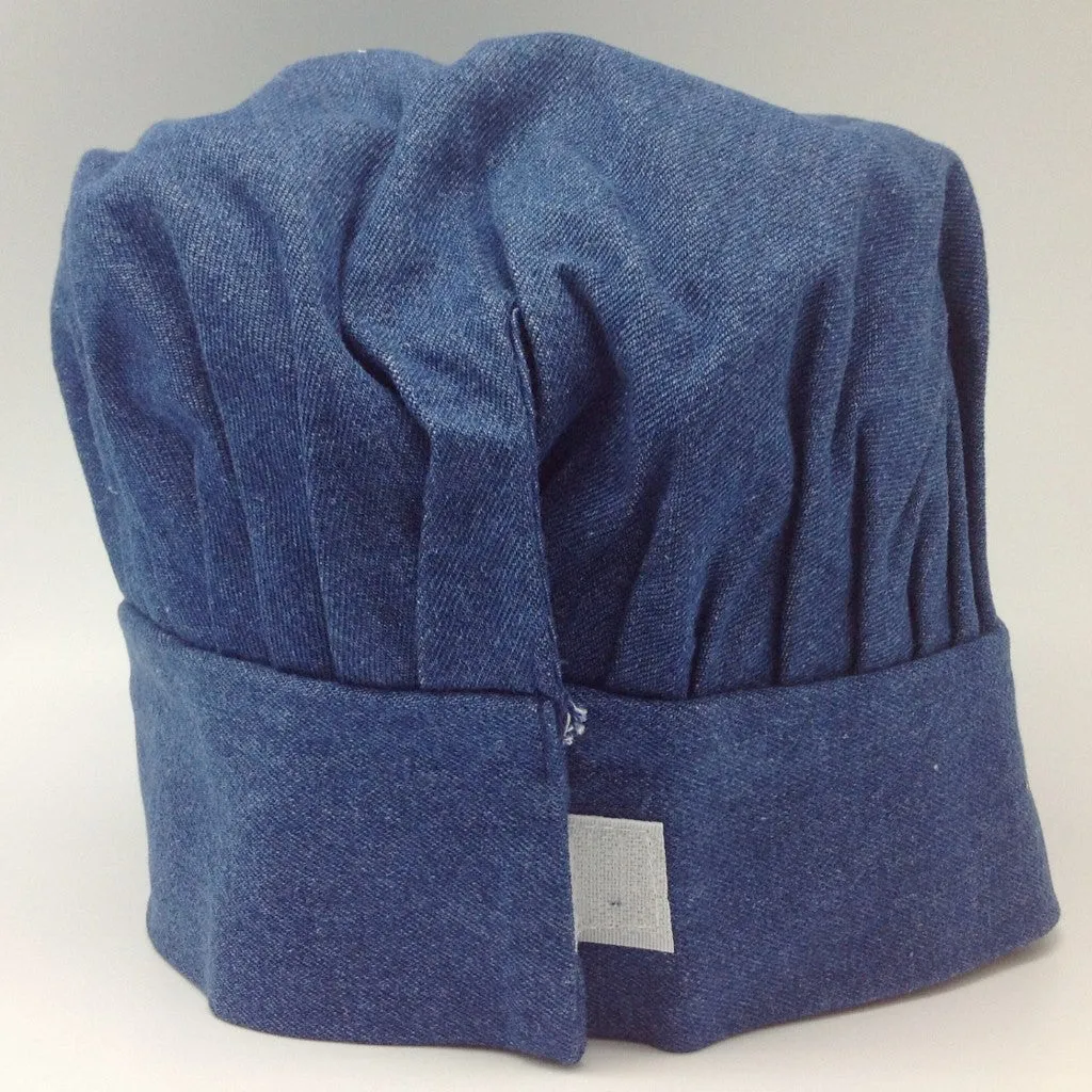 Chef Hat/Plain Denim