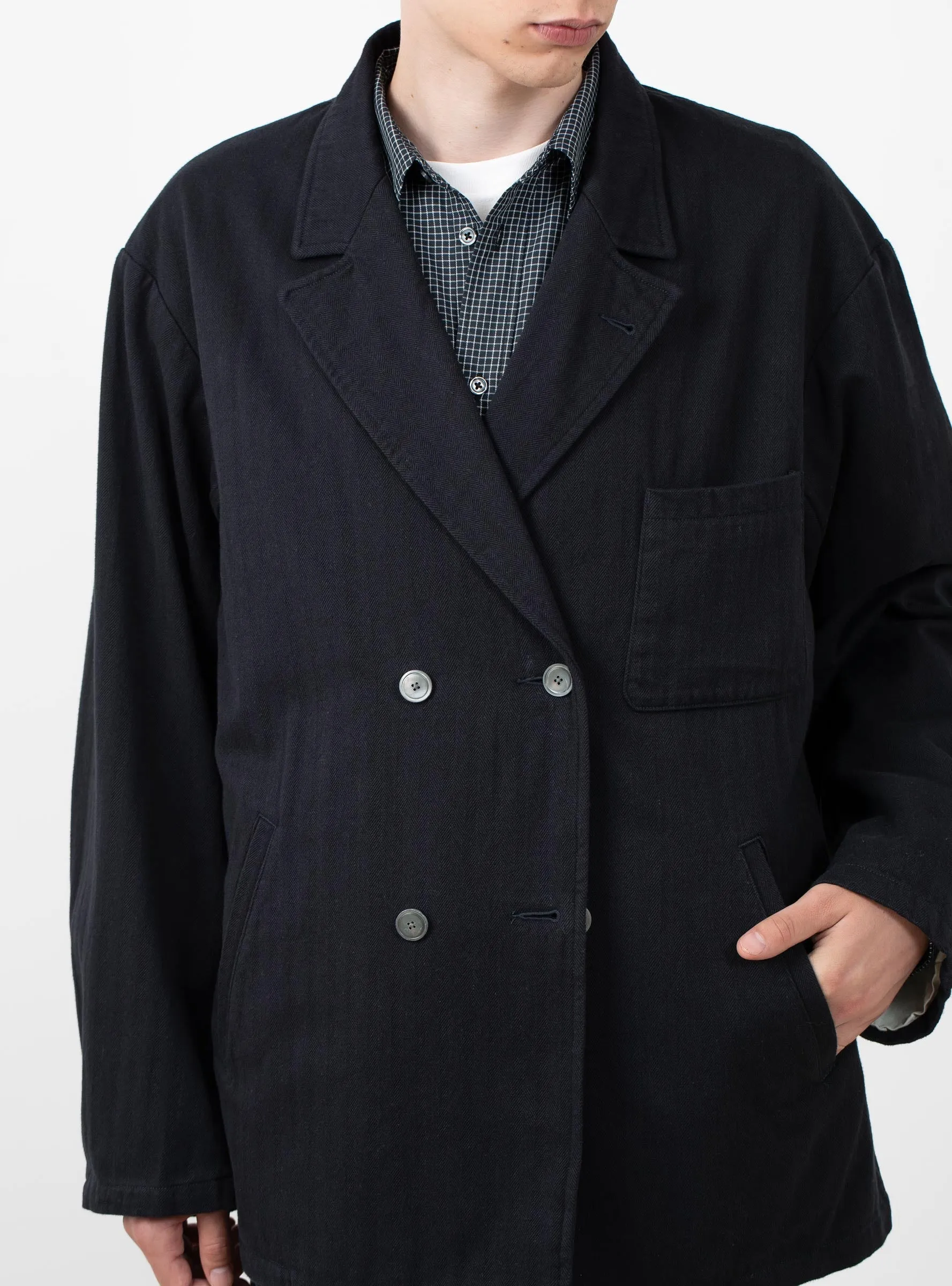 Cotton Wool Newport Jacket Deep Sea