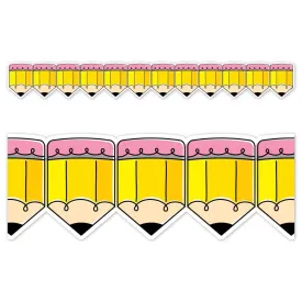 Creative Teaching Press Doodle Pencils Border Trim - 48'