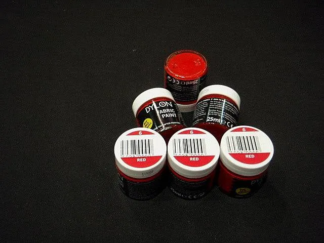 DYLON FABRIC PAINT (25ml) (DEFECT CLEARANCE)