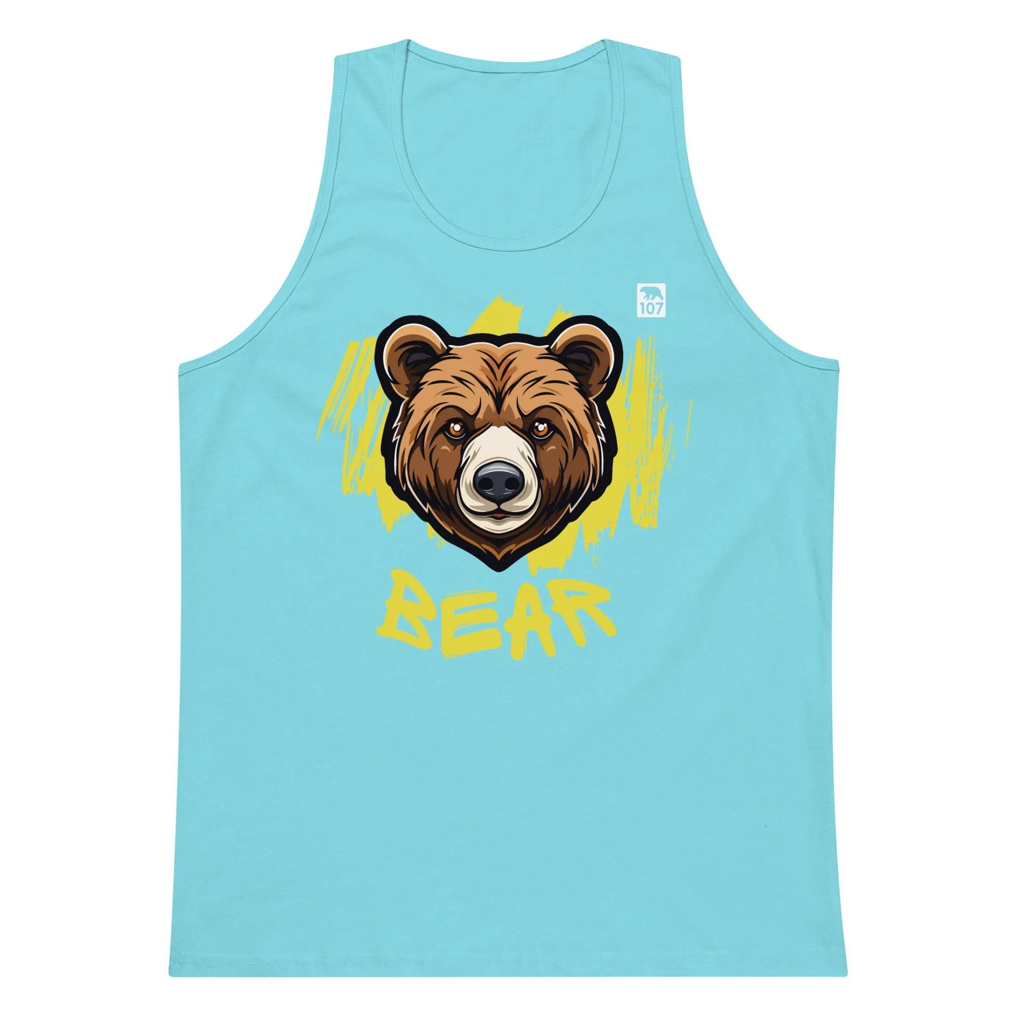 Gay Pride Bear Cub tank top