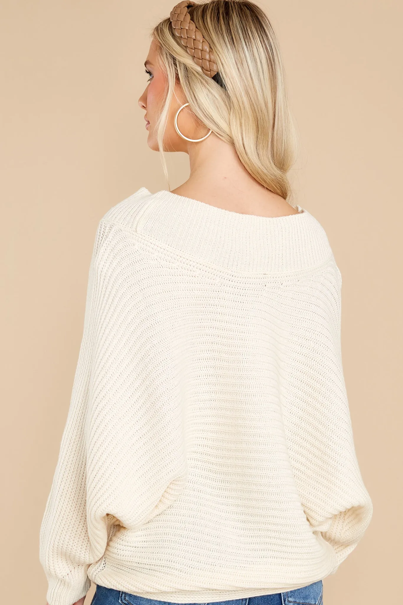 Heartwarming Feeling Ivory Sweater