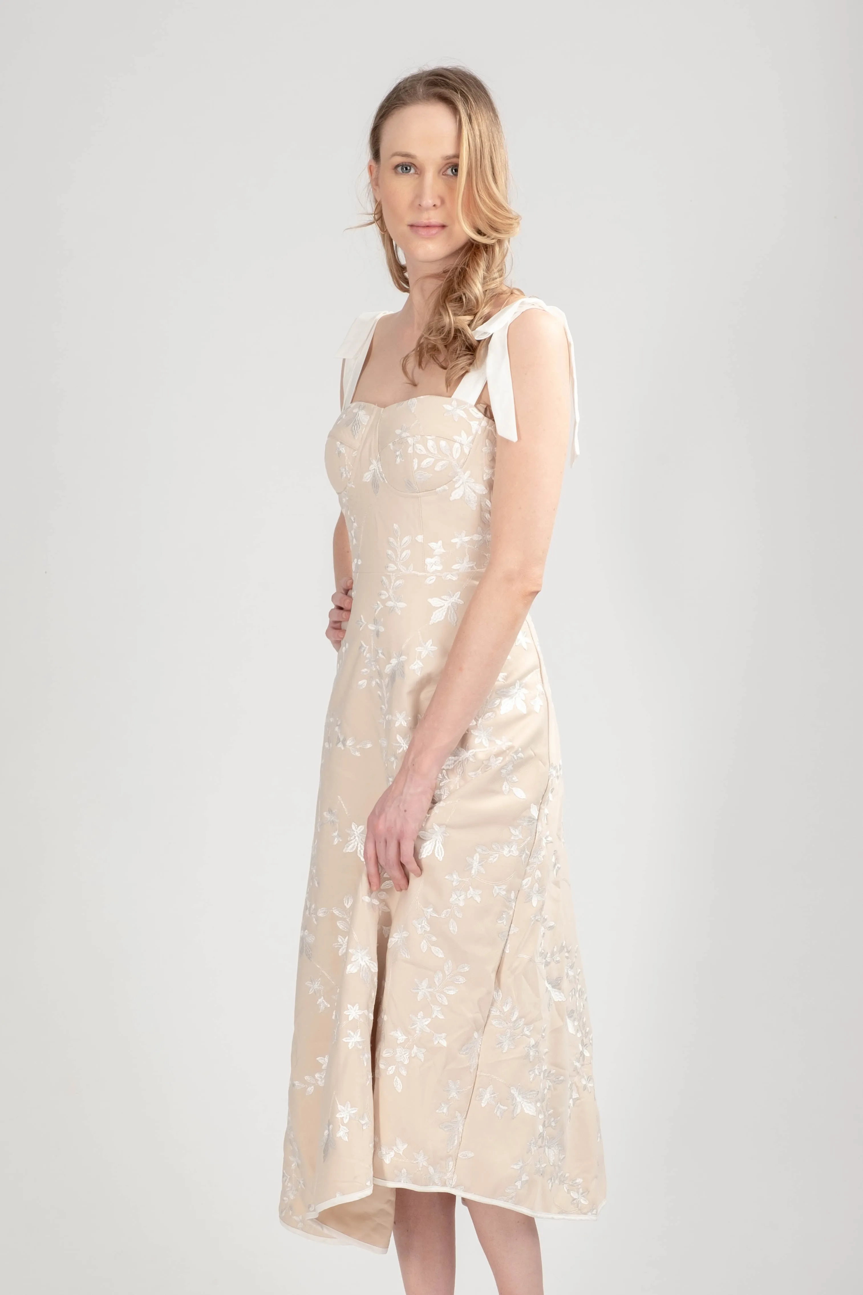 Holiday 11 Bustier Midi Dress