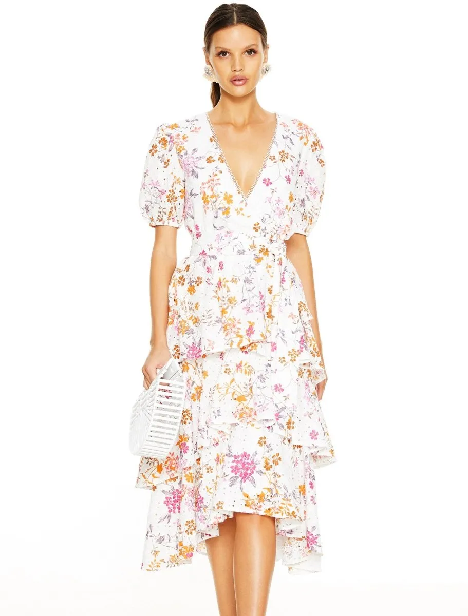 JASMINE VINES MIDI DRESS