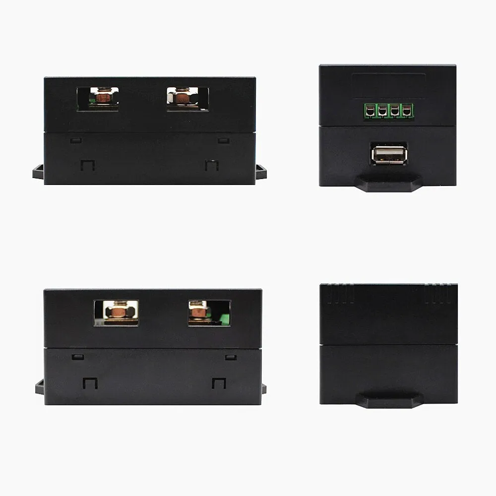 JUNTEK VAT1200 100V 200A Wireless voltage and current meter Car battery monitoring 12V 24V 48V battery Coulomb counter VA meter