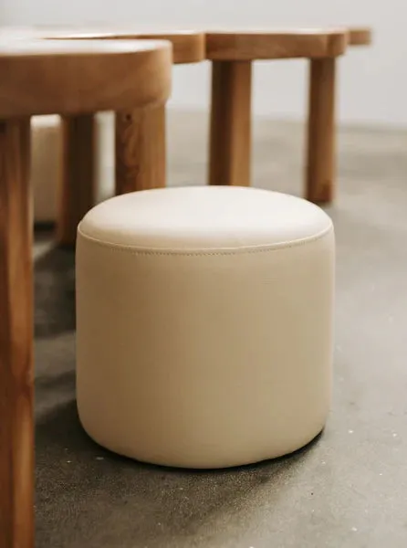 Leon Activity Table & Remi Stool Package - Ivory, Ecru, Latte