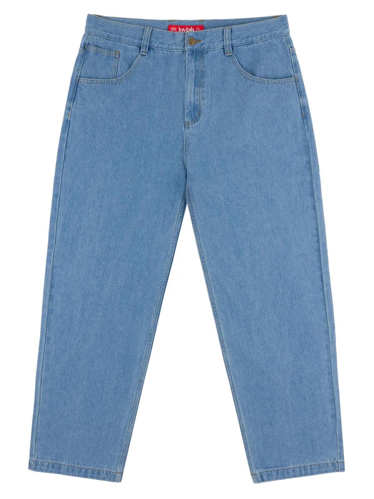 LOVIAH 5 POCKET DENIM PANTS LIGHT INDOGO