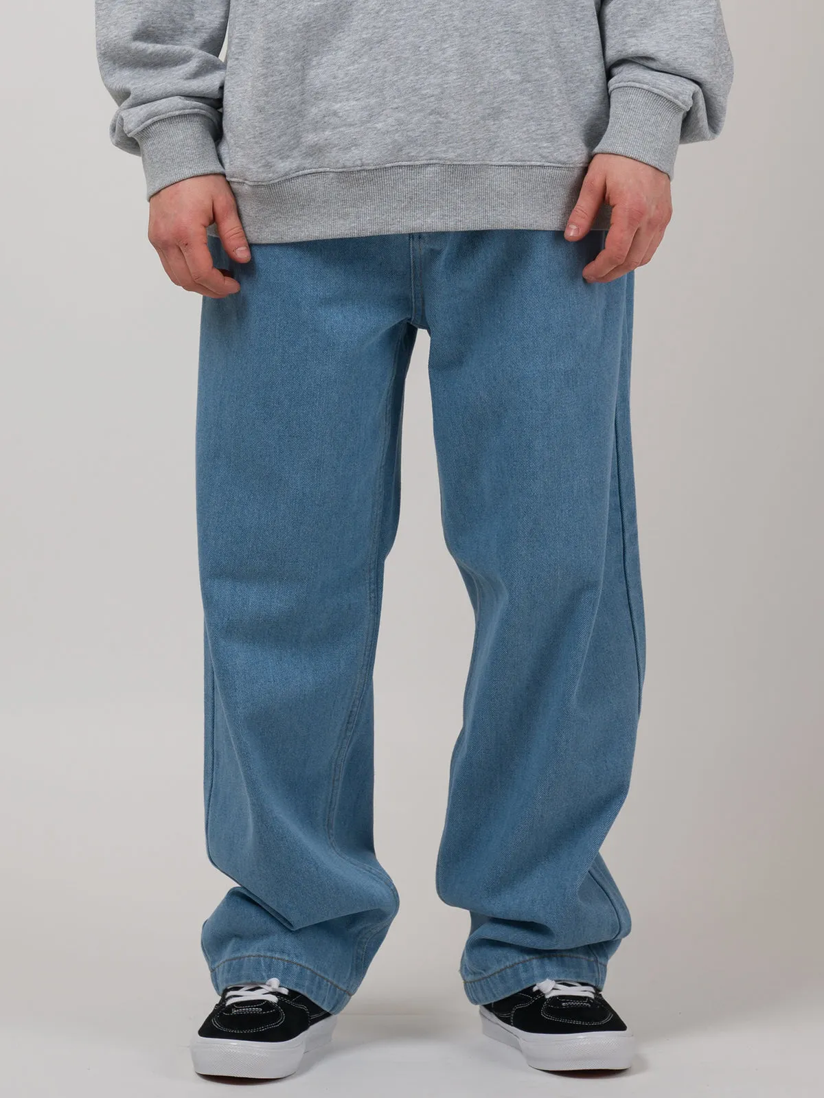 LOVIAH 5 POCKET DENIM PANTS LIGHT INDOGO