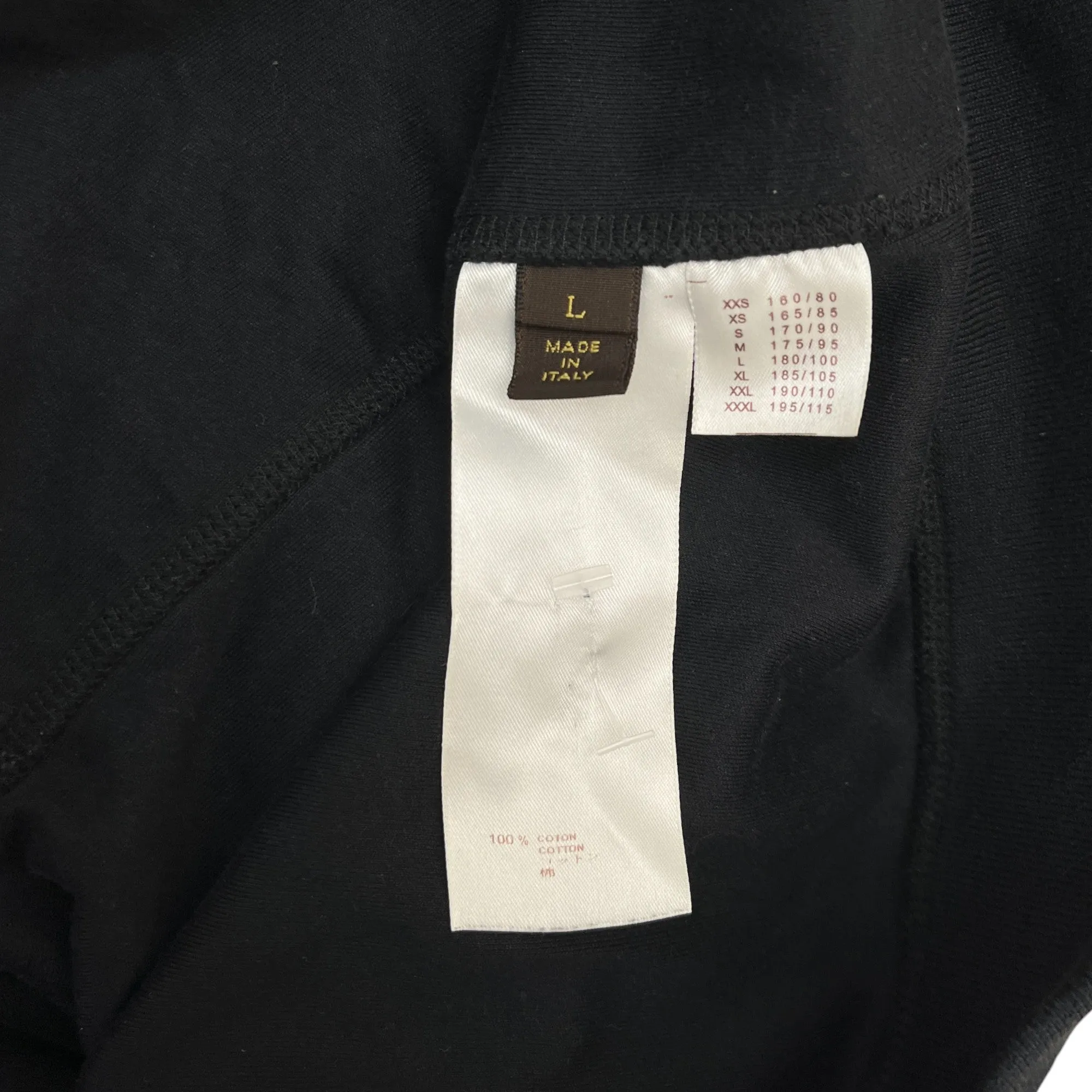 Men's Embossed Logo Full Tracksuit Navy Size L