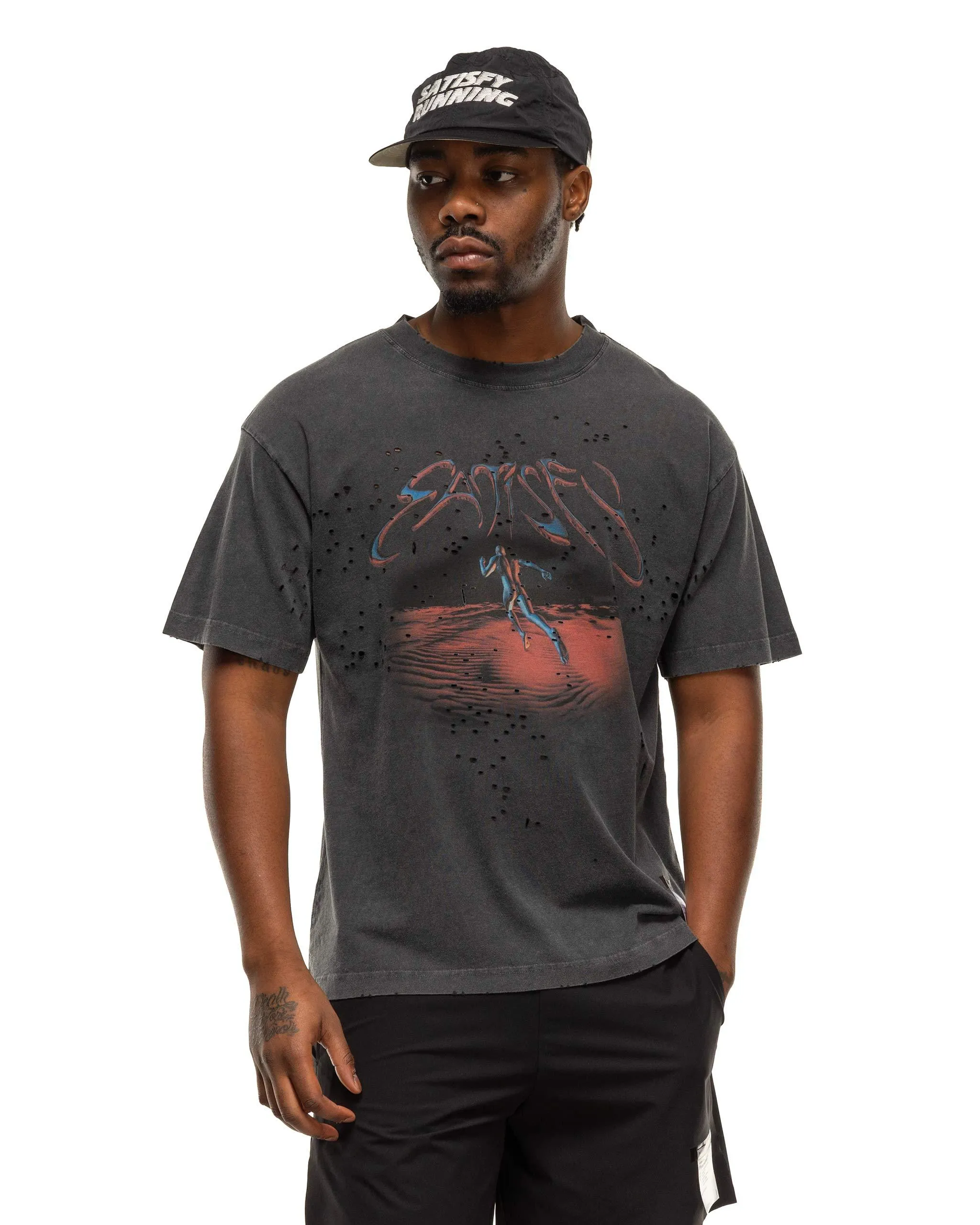 Mothtech T-Shirt #1 Aged Black