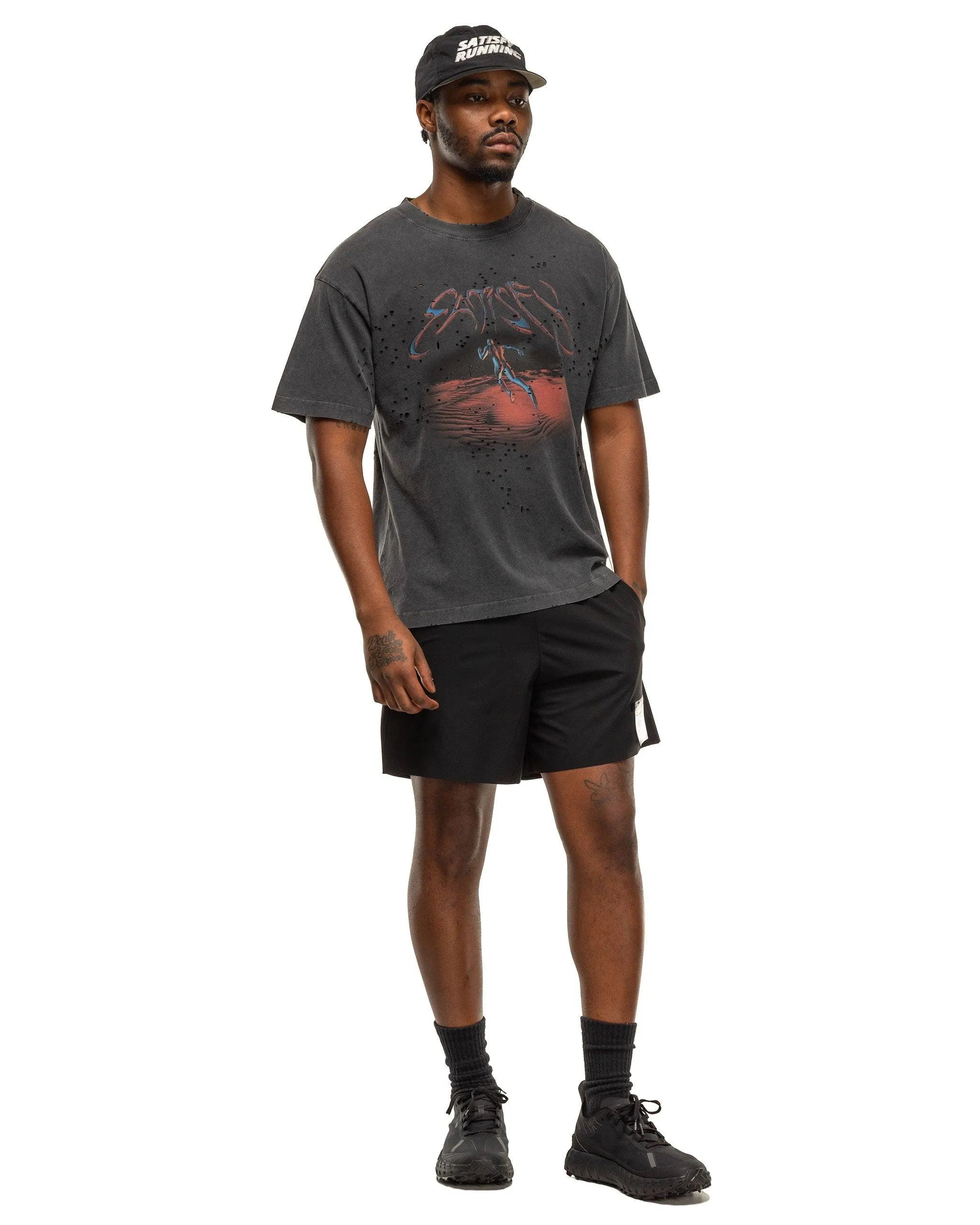 Mothtech T-Shirt #1 Aged Black