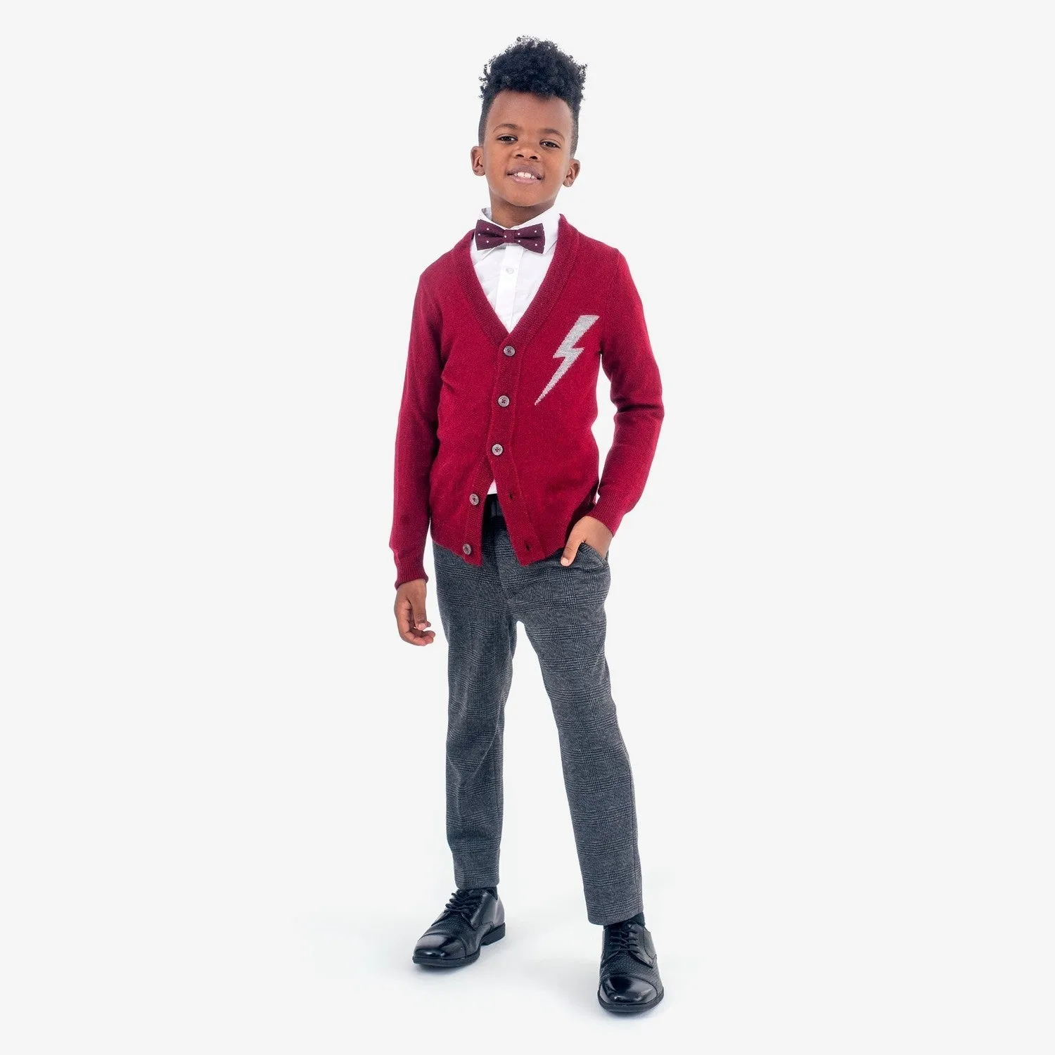 Obi Cardigan | Maroon