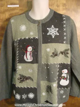 Outdoorsy Cheesy Christmas Sweater
