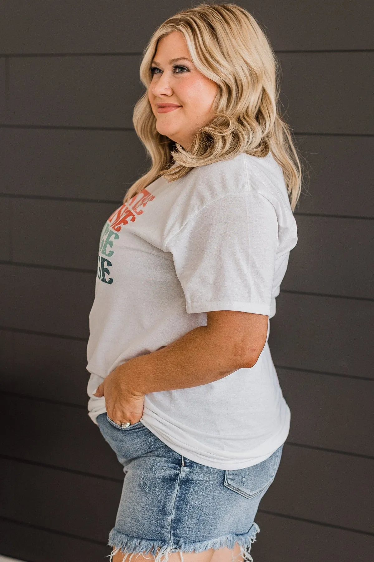 "Vintage" Graphic Tee- White