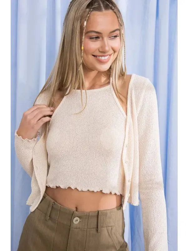 Ruby 2piece cardigan set