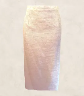 RUTY Paris Ivory Midi Pencil Skirt UK 10/12 US 6/8 EU 38/40 BNWT
