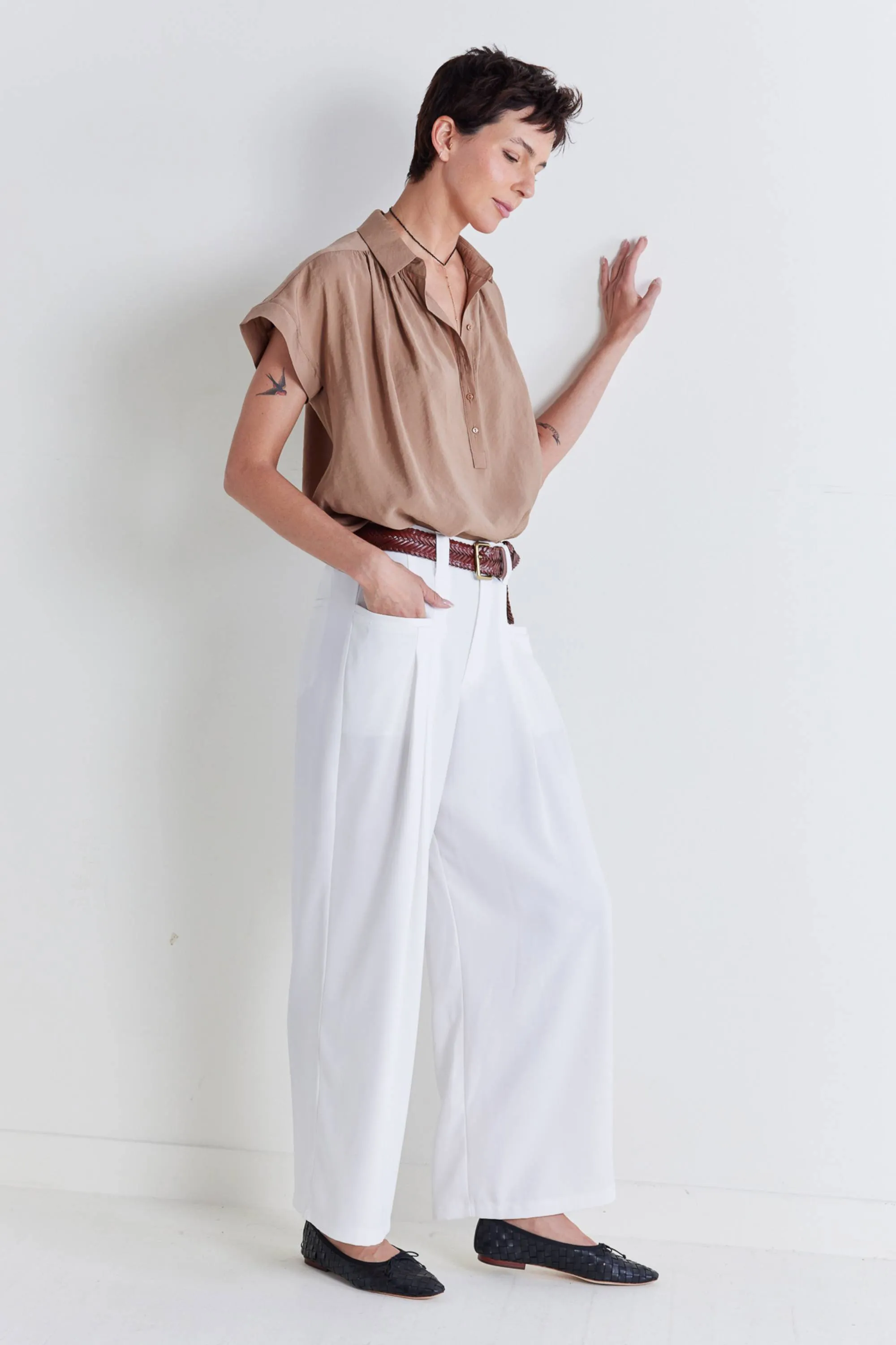 The Keen Wide Leg Trouser