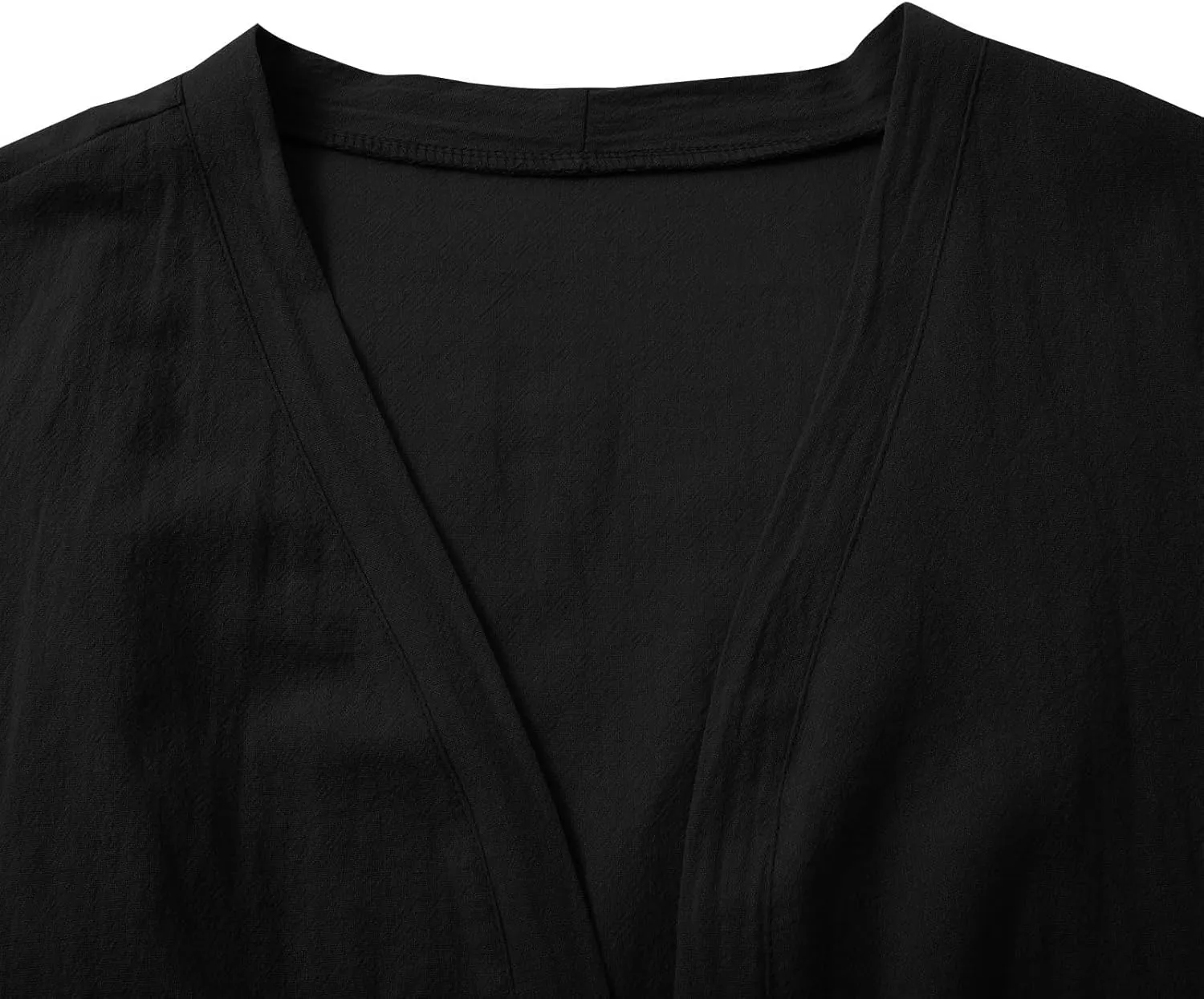 Womens 2025 Summer Lightweight Cardigan Cototn Linen Open Front Cover Up Cardigans Loose Casual Long Sleeve Beach Top